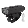 thumbnail image 1 of Luz de bicicleta de doble cabezal, 6 niveles de luz, recargable por USB, aleación de aluminio, LED, para ciclismo al aire libre, 1 of 14