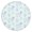 Round Stre, variant on Round Table Cover with Floral Daisy Pattern - Elastic Edge, Waterproof & Scratch-Resistant (Elegant & Functional)