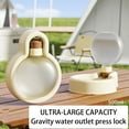 thumbnail image 5 of Portable Pet Water Bottle, Leakproof Foldable Design with Drinking Bowl for Dogs and Cats, Large Capacity for Travel and Outdoor Use, 5 of 9