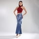thumbnail image 4 of Jeans Wide Leg Tiro Medio Azul Medio Sb4595 Mujer, 4 of 7