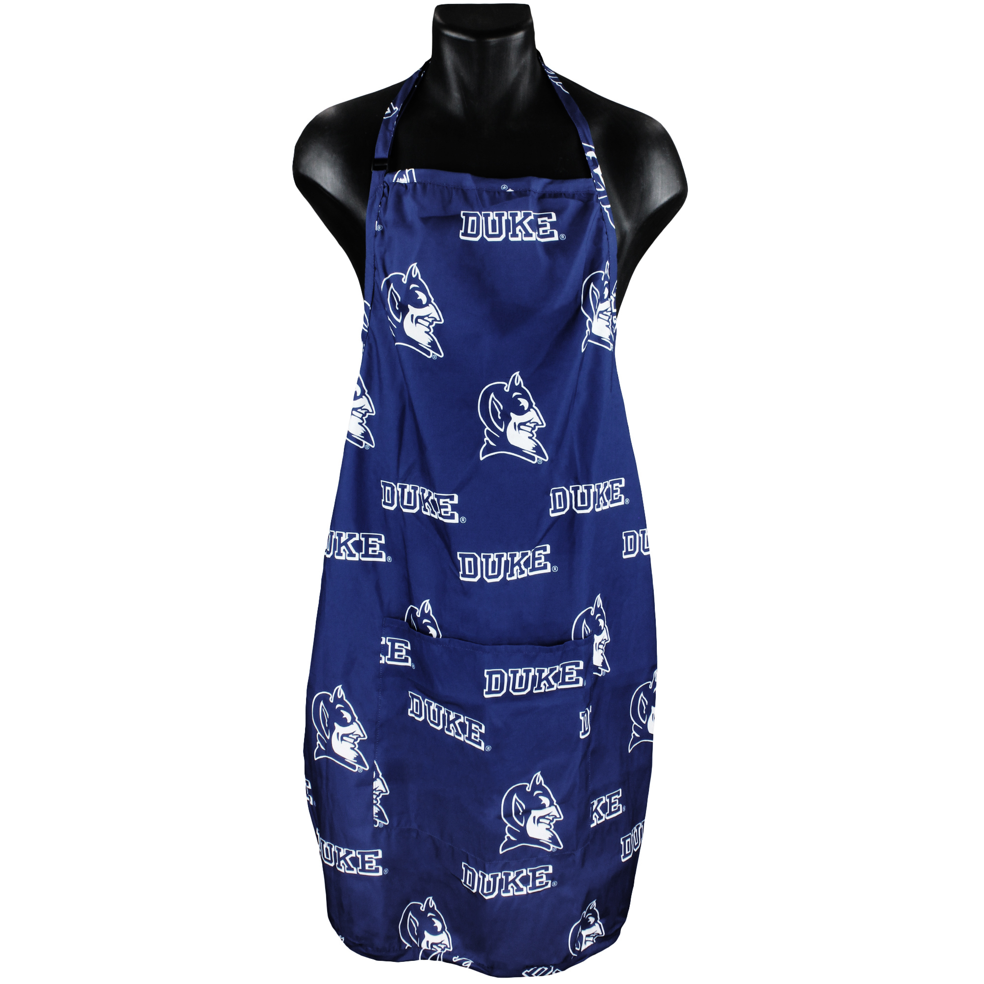 Duke Blue Devils Tailgating or Grilling Apron With 9" Pocket, Fully Adjustable