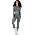 thumbnail image 1 of Set Deportivo Unitalla Mujer Gym Yoga o Casual Conjunto de Blusa y Leggins, 1 of 5