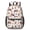 Fireman and Flame, variant on Fireman and Cone Blue Pattern 17" School Backpacks for Teens,Waterproof Oxford Fabric,S-Shape Padded Straps for School,Travel,Hiking,Camping