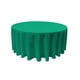 thumbnail image 1 of Mantel redondo LA Linen de popelina de Poliéster de 132 pulgadas jade, 1 of 1