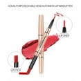 Matte Lip Liner & Lipstick Duo, 24H Longwear, DualEnded Pen for