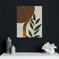 thumbnail image 5 of Nawypu  Mid-Century Boho Wall Art Geometric Forest Plant Leaf Nature Canvas Prints, Moon Botanical Desert Artwork Ready To Hang for Living Room Bedroom, 5 of 5