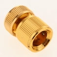 thumbnail image 4 of de jardín de 4 piezas, conector de latón de rápida, conector de de jardín, conectores de de agua de DYNWAVEMX Conector de grifo de manguera, 4 of 8