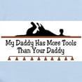 thumbnail image 2 of CafePress - My Daddy Has More Tools Infant Bodysuit - Baby Light Bodysuit, Size Newborn - 24 Months, 2 of 4
