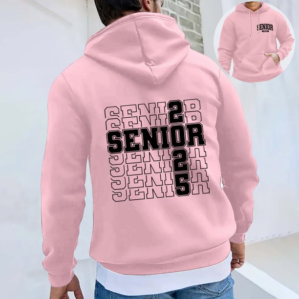 WILLBEST Sudaderas En Pareja para Hombre, Sudadera con Capucha Estampada con Temática De Temporada De Graduación, Tendencia Informal, Sudadera Cómoda y Holgada XXGrande