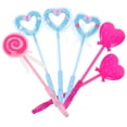 thumbnail image 3 of EeaseCA 6 pcs Cartoon Glow Stick LED Design Glow Toy for Festival Party Use (Random Style), 3 of 8