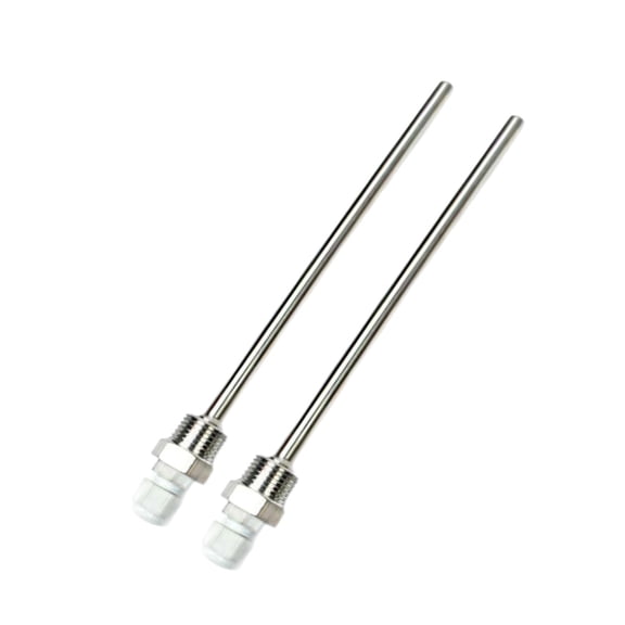 Stainless Protective Shell Temperature Sensors 1/2in Thread Immersions Sleeve