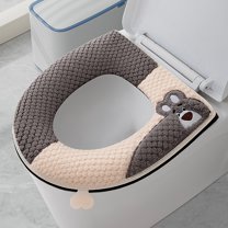 Round Toilet Seat Cushioned Toilet Seat Cushion With Adhesive Buckle Little Bears Toilet Seat Cushion With Handle Toilet Seat Cushion Toilet Seat Ring
