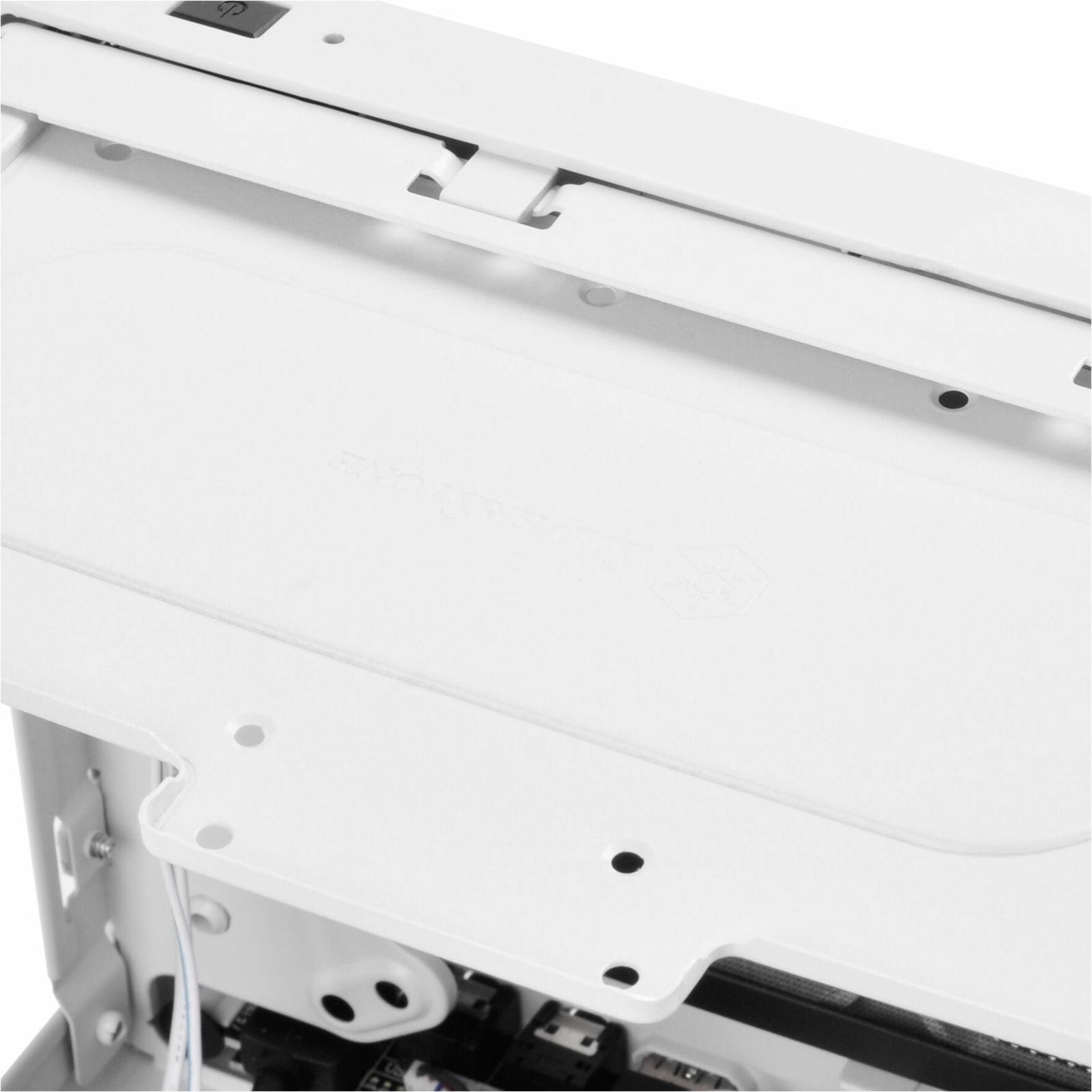 Silver Stone Technologies SG13WB Mini-DTX Small Form Factor Computer Case - White