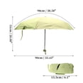 thumbnail image 2 of Unique Bargains Mini Umbrella with Storage Box Windproof Folding Umbrella Green, 2 of 6