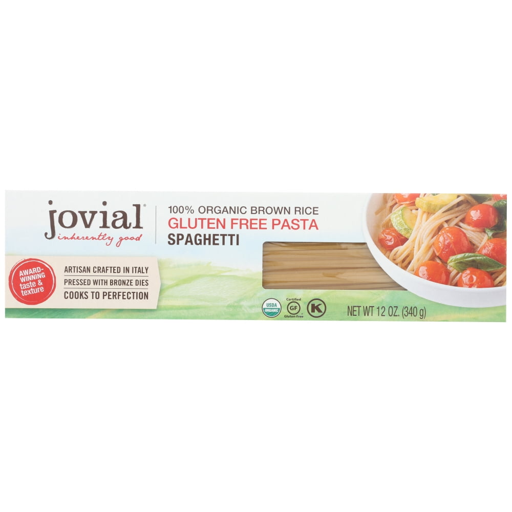 Jovial Pasta Organic Brown Rice Spaghetti, 12 Oz