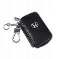 thumbnail image 2 of Beautiful Honda Keychain Case, Chrome, Leather, 2 of 5