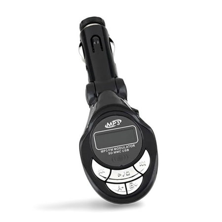 4in1 Car MP3 Player Wireless FM Transmitter Modulator USB CD MMC Remote