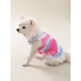 thumbnail image 2 of Random Style 1pc Comfortable And Soft Pet Vest For Cats And Dogs, Gradient Color Four Seasons, 2 of 5