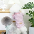 thumbnail image 6 of Striped Knitwear Sweater Cozy Pet Clothes for Small Dogs – All-Season Comfort & Style, 6 of 8