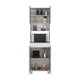 thumbnail image 5 of Módulo Microondas Vimo Café Claro y Blanco Virtual Muebles, 5 of 8