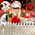 thumbnail image 3 of Stainless Steel Spoon Silverware Spoon Dinner Spoon Tableware Soup Spoon Teaspoon Coffee Spoon Dining Spoon Children鈥檚 Spoon, 3 of 3