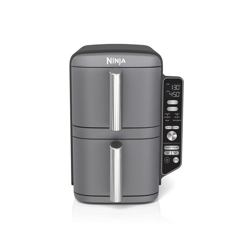 Ninja DoubleStack XL 10 QT 2-Basket Air Fryer, Cook 4 Foods