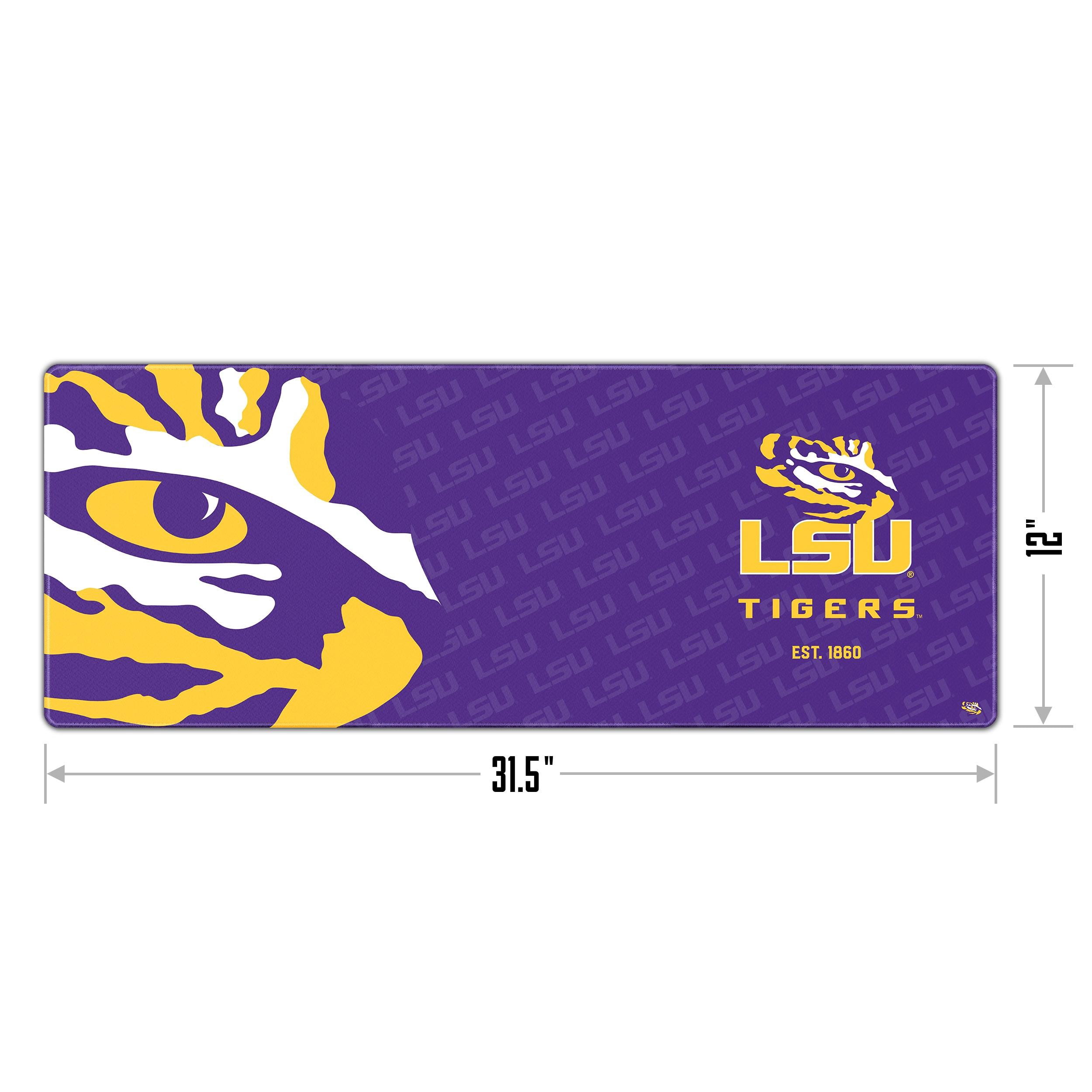 YouTheFan NCAA LSU Tigers Logo Series Desk Pad SMU
