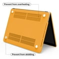thumbnail image 4 of IBENZER Compatible with 2025 2024 MacBook Pro 13 Inch Case 2025-2016 M2/M1 A2338 A2289 A2251 A2159 A1989 A1706 A1708, Hard Shell Case for Apple Mac Pro 13 Touch Bar,Marigold, W-T13-MAGD, 4 of 7