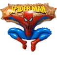 thumbnail image 1 of Globos de aluminio Toyland con forma de hombre araña saltando, 78 cm, para niños, 1 of 1
