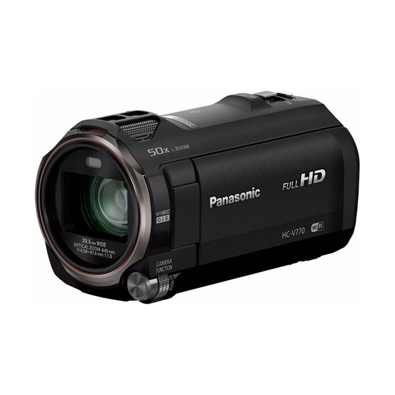 Panasonic Hc-VX870 4K Ultra HD Camcorder With 64GB SD and Memory