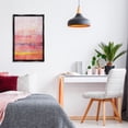 thumbnail image 3 of Stupell Industries Modern Paint Drip on Pink Abstract Painting Black Floater Framed Canvas Art Print Wall Art, 21 x 31, 3 of 10