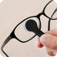thumbnail image 2 of LNGOOR 2 Pcs Mini Sun Glasses Eyeglass Microfiber Spectacles Cleaner Soft Brush Cleaning Tool Mini Microfiber Glasses Eyeglasses Cleaner Cleaning Clip (Black), 2 of 6