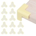 thumbnail image 1 of Uxcell Protecteurs d'Angle 12 Pcs Protecteurs d'Angle de Table Garde d'Angle de Meuble et Pare-Chocs de Bords (en Forme de T, Jaune), 1 of 6