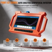 PQWT Underground Water Detector, Up to 10498ft (3200m) Professional Water Well Finder Detector, Large Touchscreen Auto Mapping Well Detector with Carry Case