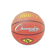 Champion Sports Rubber Sports Ball, For Basketball, No. 7, Official Size, Orange by CHAMPION SPORT
