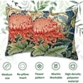 thumbnail image 4 of Throw Pillow Cover Case Bold Floral Pillow Covers 18x18 Inch Set of 2,Soft Decorative Throw Pillow Case for Living Room Bedroom Sofa Couch Cushion Covers, 4 of 6