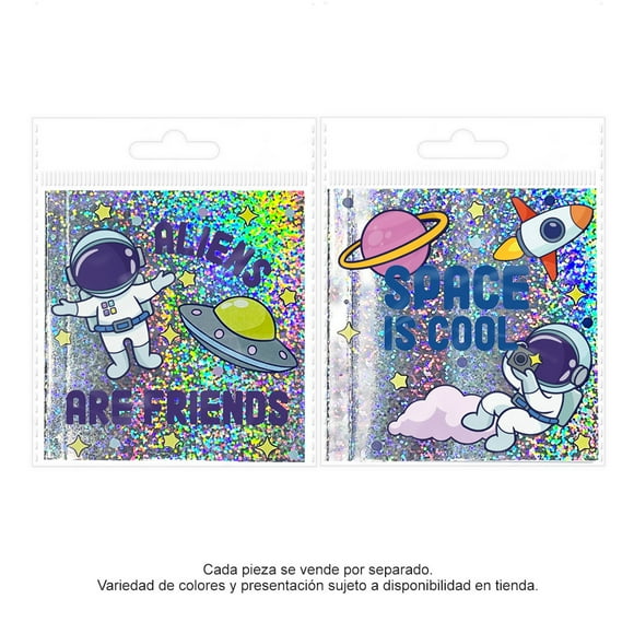 Prichos Libreta Con Efecto Holograma Cuadrada Varios Modelos 1 Pieza