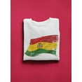 thumbnail image 3 of Flag Of Bolivia Sweatshirt Men -Image by Shutterstock, Male Small, 3 of 4