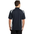 thumbnail image 2 of Cornerstone Select Snag-Proof Two Way Colorblock Pocket Polo, 2 of 5