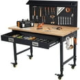 thumbnail image 3 of BeesClover 48" X 24" Workbench for Garage,Adjustable Work Bench for Garage,Office,Home,Workshop, 3 of 6