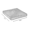 thumbnail image 2 of Maison Concepts Polyester Tufted Chairpad (18 X 18) (Black) - Set of 2, 2 of 2