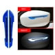 thumbnail image 5 of Kenally Paquete de 2 pegatinas para coche, advertencia reflectante, tira de cristal retrovisor, decoración, cinta nocturna, calcomanía Automoción decorativa y accesorios Azul, 5 of 6
