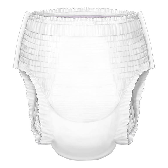 Cardinal 70773100 Curity Youth Heavy Absorbent Underwear, White - Medium - Pack of 17