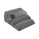 thumbnail image 1 of Almohada de cuña para dormir, almohada de apoyo para las piernas, cojín ergonómico, almohada para juegos, almohada triangular multifunción para leer, Gris, 1 of 8