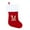 M, variant on Lilixerw Large Christmas Stocking,Embroidered Letter J Red White Velvet Christmas Stocking Pendant,Home Party Decoration,10.2 x 17.7 x 7.87 inch