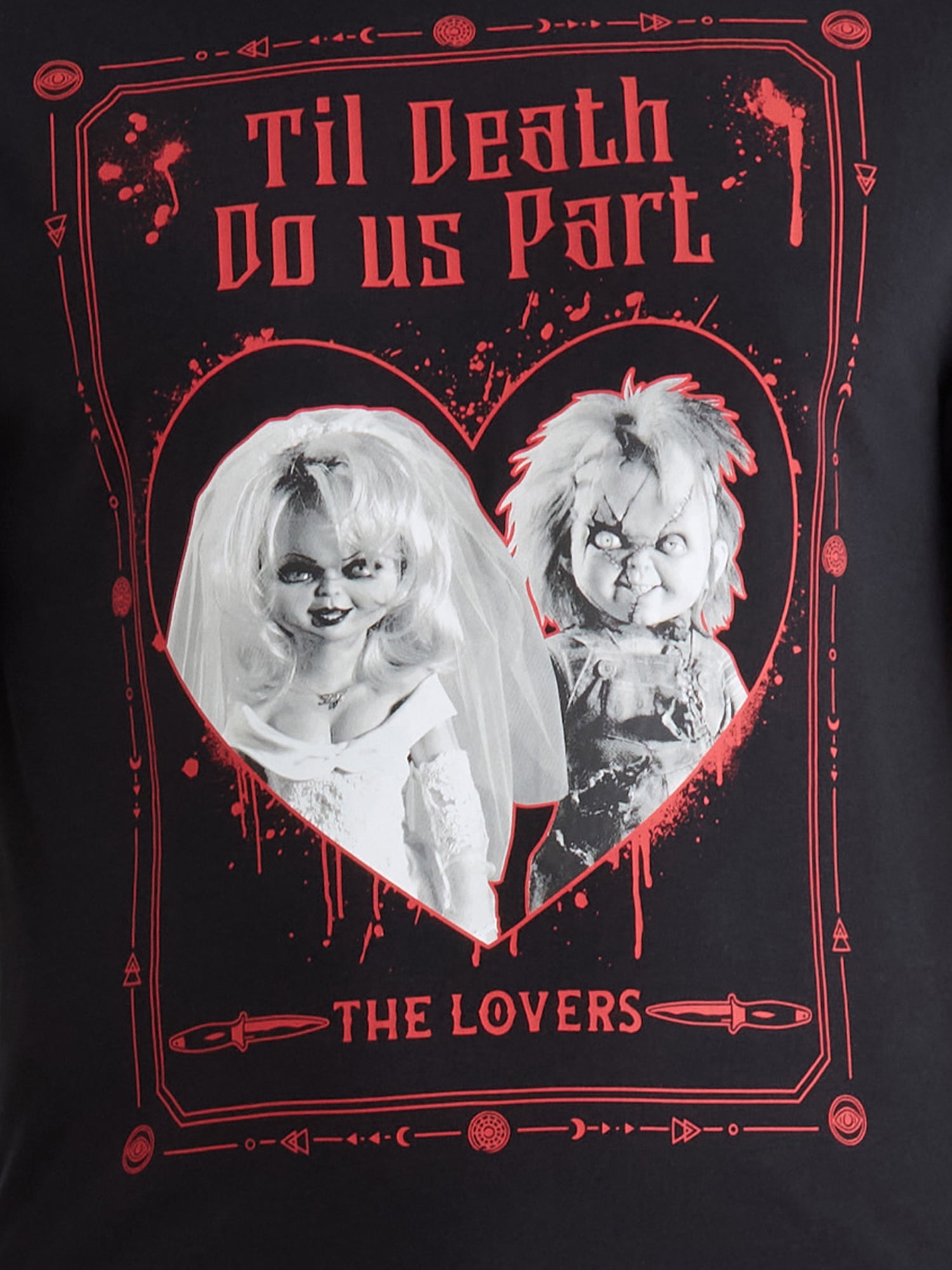 Chucky Men's Valentine's Day Graphic Tee with Short Sleeves, Sizes XS-3XL