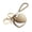 Golden, variant on Heart Mirror Keychain Makeup Folding Mirror Keyring Pocket Compact Mirrors with Key Ring Bag Charms Handbag Accessories.
