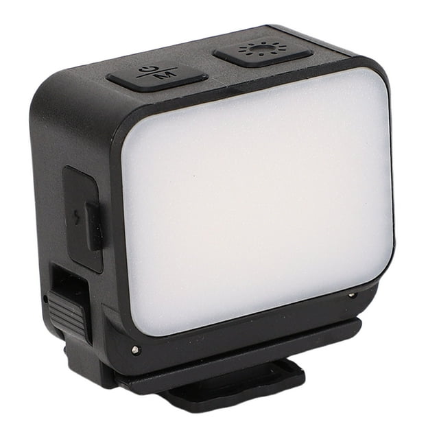 Video Lights,3 Color 4 Brightness Levels LED Camera Light with Cold Shoe for Pocket 3