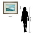 thumbnail image 3 of Classy Art DM5786 34 x 40 in. Storm Watching by Pasion, W. Framed Print Wall Art, 3 of 4