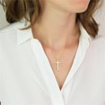 thumbnail image 3 of TINGN 14K Gold Filled Cross Pendant Necklaces for Women, 3 of 5